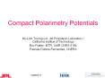 Compact Polarimetry Potentials PowerPoint PPT Presentation