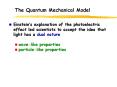 The Quantum Mechanical Model PowerPoint PPT Presentation