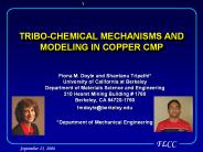 Fiona M. Doyle and Shantanu Tripathi*