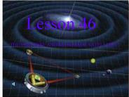 THE UNIVERSE AND MAN-MADE SATELLITES