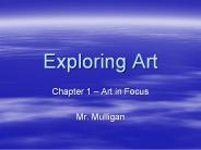 Exploring Art