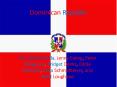 Dominican Republic PowerPoint PPT Presentation