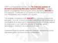 CEFPI is a Registered Provider with The American Institute of Architects Continuing Education Systems (AIA/CES). Credit(s) earned on completion of this program will be reported to AIA/CES for AIA members. Certificates of Completion for both AIA members PowerPoint PPT Presentation