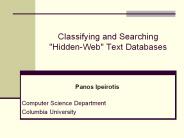 Classifying%20and%20Searching%20"Hidden-Web"%20Text%20Databases