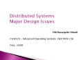 Distributed Systems Major Design Issues PowerPoint PPT Presentation