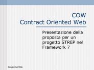 COW Contract Oriented Web