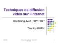 Techniques de diffusion vid PowerPoint PPT Presentation