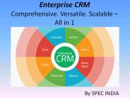 Enterprise CRM Comprehensive, Versatile, Scalable All in 1