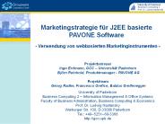 Marketingstrategie f