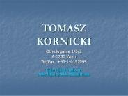 TOMASZ KORNICKI