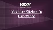 Modular Kitchens in Hyderabad