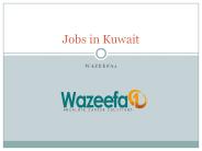 Jobs in Kuwait