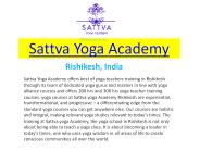 200 & 300 Hour Yoga Teacher Training in Rishikesh