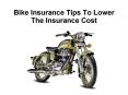 Bike Insurance Tips To Lower The Insurance Cost PowerPoint PPT Presentation