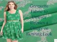 Georgette Fabric to Deliver Dresses a Clingy or Flowing Look PowerPoint PPT Presentation