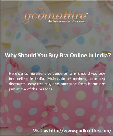 Buy Bra Online In India