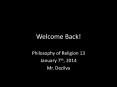 Welcome%20Back! PowerPoint PPT Presentation