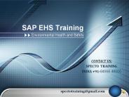 SAP EHS ONLINE TRAINING | SAP ERP TRAINING IN USA