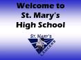 Welcome to St. Mary PowerPoint PPT Presentation