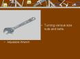 Adjustable Wrench PowerPoint PPT Presentation