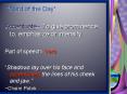 *Word of the Day* PowerPoint PPT Presentation