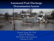 Automated Peak Discharge Determination System
