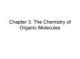 Chapter%203:%20The%20Chemistry%20of%20Organic%20Molecules PowerPoint PPT Presentation