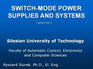 SWITCH-MODE POWER SUPPLIES AND SYSTEMS