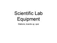 Scientific Lab Equipment