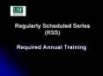Regularly Scheduled Series (RSS) PowerPoint PPT Presentation