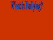 What is Bullying?