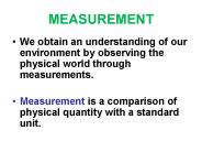 MEASUREMENT