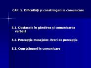 CAP. 5. Dificultati si constr
