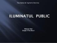 ILUMINATUL PUBLIC