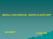MEDIUL CONCURENTIAL 