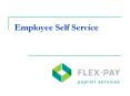 Employee Self Service PowerPoint PPT Presentation