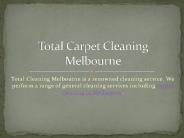 Total Carpet Cleaning Melbourne