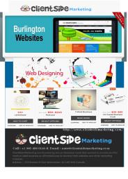 Web Design Services in Oakville & Burlington, Canada