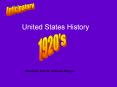 United States History PowerPoint PPT Presentation