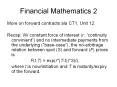 Financial Mathematics 2 PowerPoint PPT Presentation