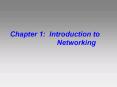 INTRODUCTION  TO NETWORKING PowerPoint PPT Presentation