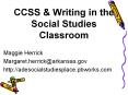CCSS PowerPoint PPT Presentation