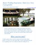 Rustic Wedding Inspiration: Make Love Story Unforgettable PowerPoint PPT Presentation
