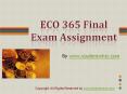ECO 365 Final Exam Answer UOP Latest Tutorial PowerPoint PPT Presentation