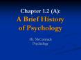 Chapter 1.2 (A): A Brief History of Psychology PowerPoint PPT Presentation