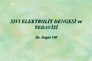 SIVI ELEKTROLIT DENGESI ve TEDAVISI