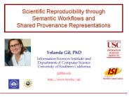 Yolanda Gil, PhD