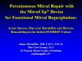 Percutaneous Mitral Repair with the MitraClip PowerPoint PPT Presentation