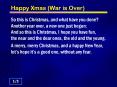 Happy Xmas (War is Over) PowerPoint PPT Presentation