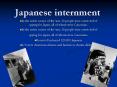 Japanese internment PowerPoint PPT Presentation